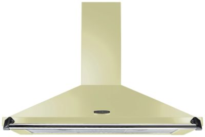 Rangemaster Classic 90cm Cooker Hood - Cream Chrome.